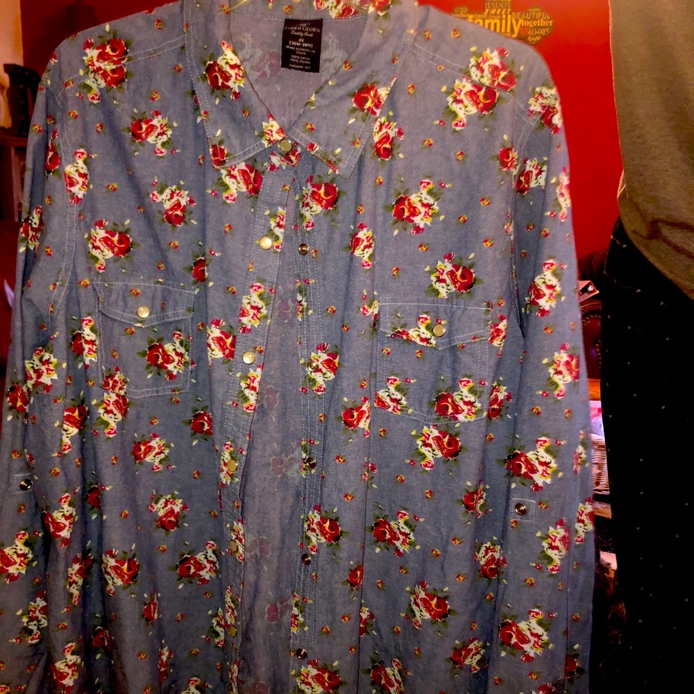 Woman’s button down shirt